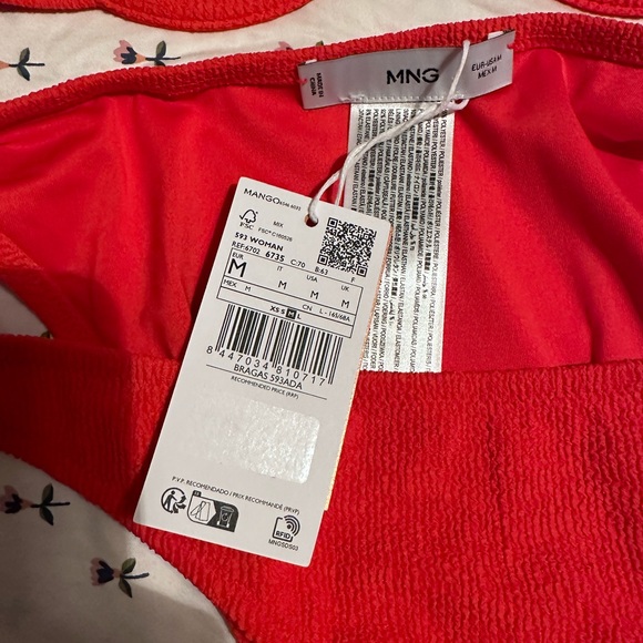 Mango Classic textured bikini bottoms - Picture 4 of 4